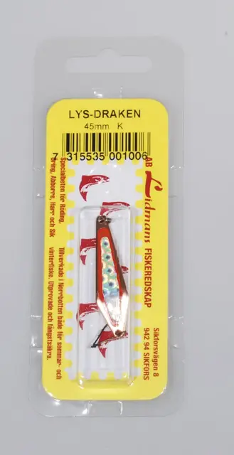 Lidmans Lys Draken K 55mm Røyeblink 