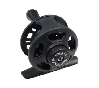 Wiggler Pimpel Rulle Isfiskerulle - Storspole 50 mm