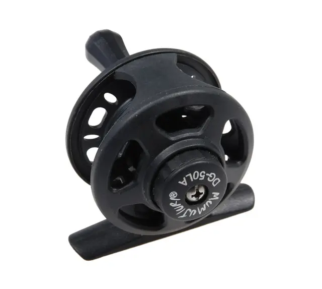 Wiggler Pimpel Rulle Isfiskerulle - Storspole 50 mm 