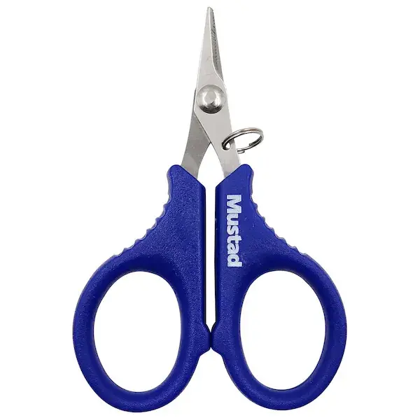 Mustad Serrated Braid Scissor Perfekt för att klippa av linor 