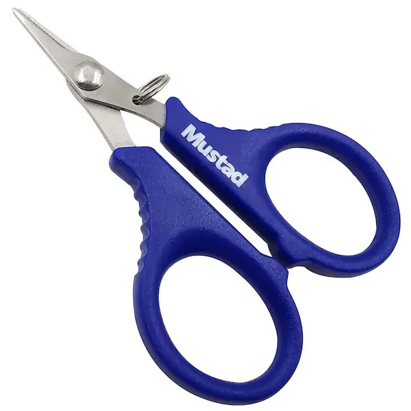 Mustad Serrated Braid Scissor Perfekt för att klippa av linor 