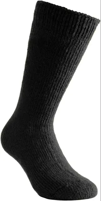 Woolpower Socks 800 Arctic str. 37-39 800g/m2, sockar med Ullfrottè, Black 