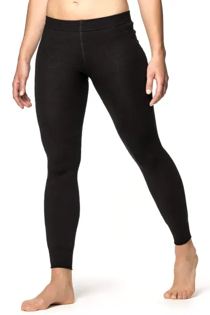 Woolpower Long Johns 200 Black XXL Byxa u/gylf, 200g/m2 