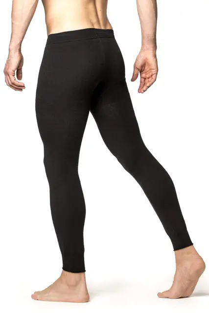 Woolpower Long Johns 200 Black XXL Byxa u/gylf, 200g/m2 