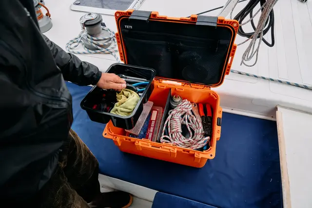 Yeti LoadOut GoBox 60 White Vanntett og sikker oppbevaringsboks 