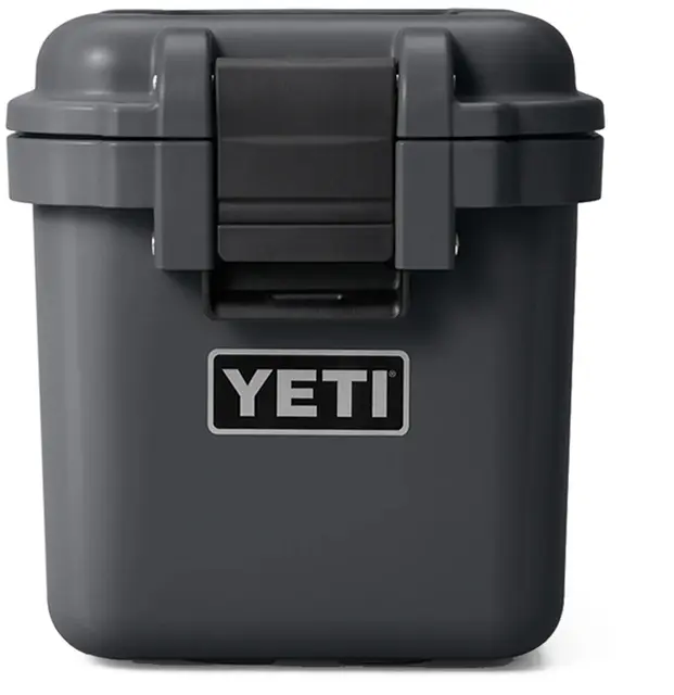 Yeti LoadOut GoBox 15 Charcoal Vanntett og sikker oppbevaringsboks 