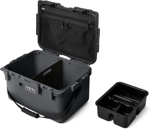 Yeti LoadOut GoBox 30 Charcoal Vanntett og sikker oppbevaringsboks 