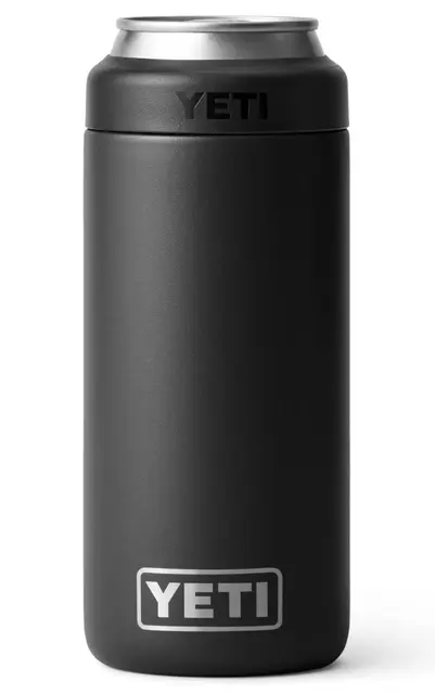 Yeti Rambler Colster Slim 250ml Black Isolerad sodaboxhållare 