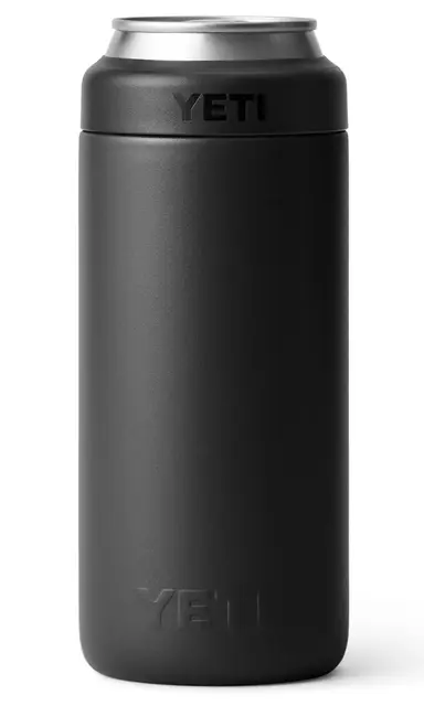 Yeti Rambler Colster Slim 250ml Black Isolerad sodaboxhållare 