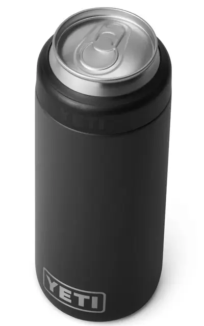Yeti Rambler Colster Slim 250ml Black Isolerad sodaboxhållare 