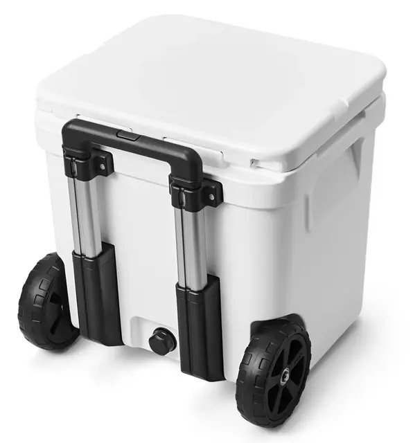Yeti Roadie 48 Weeled Coolbox White Kylbox med teleskophandtag och hjul 