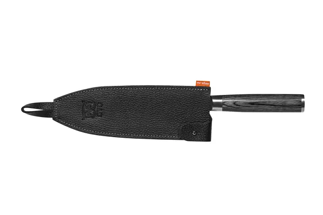 Øyo Opal kockkniv Svart skaft, 19,5cm 