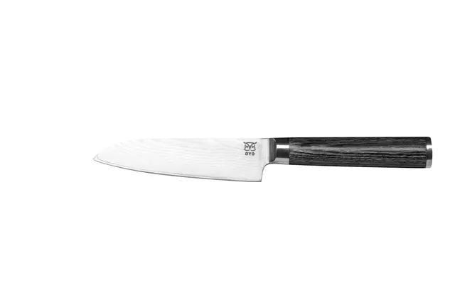 Øyo Opal Santoku Universalkniv Svart skaft, 11,5cm 