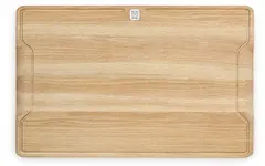 Øyo Gourmetplanka i ek Filt med dräneringsspår längs kanten