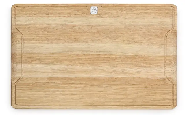 Øyo Gourmetplanka i ek Filt med dräneringsspår längs kanten 