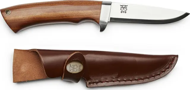Øyo Dovre Slidkniv 21 cm Med läderslida och presentfodral 