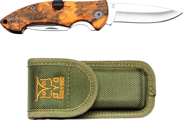 Øyo Gevir Duo Foldekniv Flåkniv og bukåpner med slire 